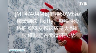 [MP4/404MB]推特60W粉絲網黃潮妹「kitty」露臉性愛私拍 蜘蛛女俠被紋身大哥征服 細腰肥臀開襠褲挨操