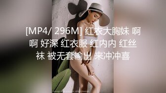 [MP4/ 296M] 红衣大胸妹 啊啊 好深 红衣服 红内内 红丝袜 被无套输出 来冲冲喜