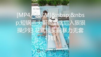 [MP4/ 667M]&nbsp;&nbsp;短锅盖头哥哥酒店后入狠狠操少妇 花式镜头前暴力无套打桩