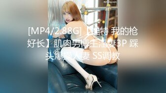 [MP4/2.88G]【推特 我的枪好长】肌肉男博主淫妻3P 踩头爆操人妻 SS调教