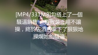 [MP4/331MB]勾搭上了一個騷逼銷售 一直假裝正經不讓操，終於去酒店拿下了狠狠地操爛她的騷逼