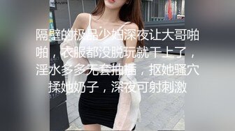 隔壁的极品少妇深夜让大哥啪啪，衣服都没脱玩就干上了，淫水多多无套抽插，抠她骚穴揉她奶子，深夜可射刺激