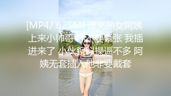 [MP4/ 625M] 漂亮熟女阿姨 上来小帅哥 你不要紧张 我插进来了 小伙貌似操逼不多 阿姨无套插入他非要戴套